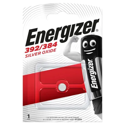 Produktbild von Energizer - 392, 384, SR736SW, SR736W - 1,55 Volt 41mAh AgO - Knopfzelle