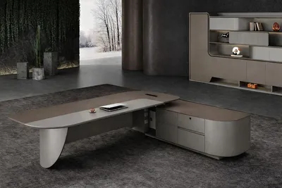 Productafbeelding van Modern kantoorset: Een design bureau en een kantoorkast
