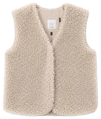 Produktbild von Faux-Fur Vest Women M beige - natural
