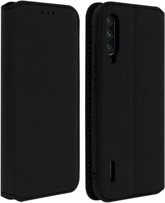 Produktbild von Avizar, Kunstleder Cover Classic Edition für Xiaomi Mi A3, Schwarz