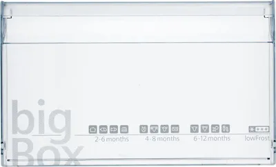 Produktbild von Schubladenblende für BigBox Gefrierteil SIEMENS 11000421 in KühlGefrierKombination