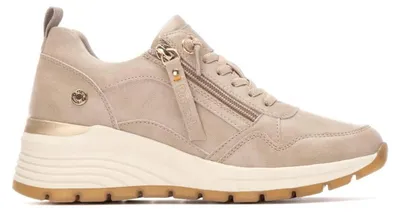 Image de REFRESH - Baskets de sport pour femmes, couleur beige - Chaussures confortables et polyvalentes - Cas