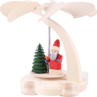 Immagine prodotto di Piramide con Babbo Natale HxLxP = 18x22x22cm NUOVO
