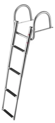 Immagine prodotto di Scala a pioli estensibile - 4 gradini - Acciaio inossidabile - Capacità di carico: 272 kg