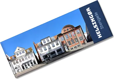 Produktbild von streetline Helsingør Stengade Panorama Souvenir Magnet