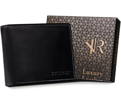 Produktbild von Rovicky Portemonnaie aus Leder für Männer Yarata schwarz One size