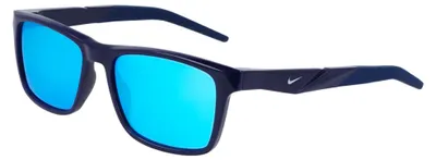 Produktbild von Nike NIKE RADEON 1 M FV2403 NAVY / BLUE MIRRORED 55/17/145 Uni Sonnenbrillen