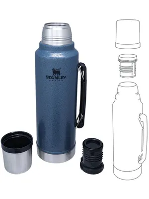 Produktbild von Stanley 10-08266-058 Isolierflasche 1 L Blau