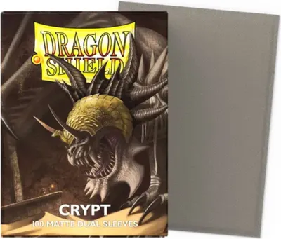 Produktbild von Dragon Shield Crypt, Kartenhülle, Grau, 100 Stück(e)