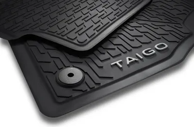 Produktbild von Original VW Taigo 2022-2026 Gummifußmatten Set vorne & hinten
