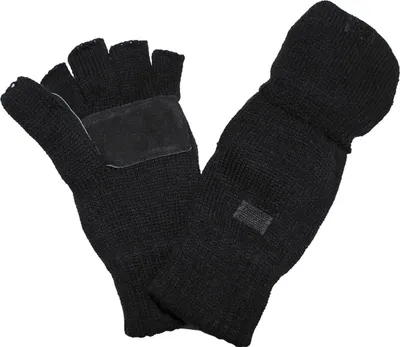 Produktbild von MFH Strick-Faust-Fingerhandschuhe, gefüttert, schwarz