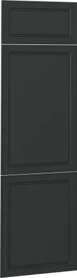 Produktbild von Küchenfront Vicco R-Line Anthrazit Landhaus 59.6 x 196 cm Möbelfront für den Kühlumbauschrank, Model 37201