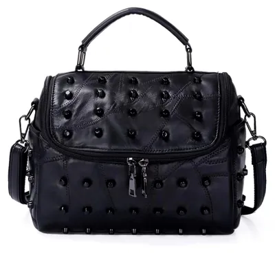 Produktbild von Schwarze Umhängetasche Crossbody Gothic Tasche Geschenke für Frauen Mädchen Reisen