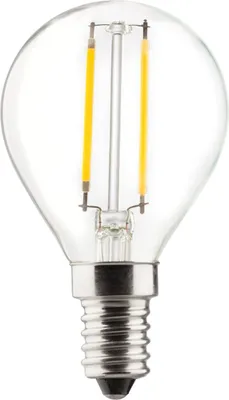 Produktbild von Müller-Licht LED Filament Leuchtmittel Tropfen 4,5W = 40W E27 klar Kugel warmweiß 2700K