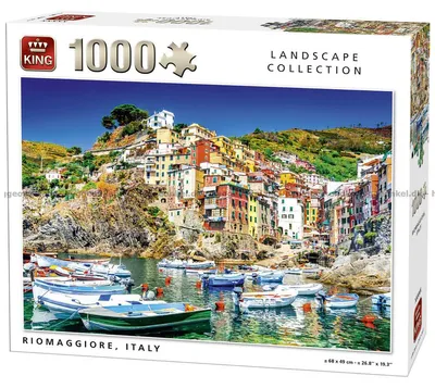 Obrázok produktu pre Puzzle s 1000 dielikmi „Prístav v Riomaggiore“.