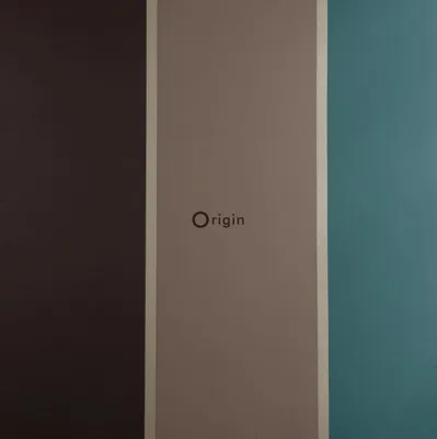 Zdjęcie produktu dla Origin Wallcoverings Tapeta paski petrol blueIbrązowym 52 cm x 10.05 m