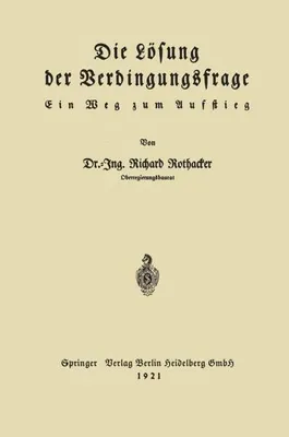 Immagine prodotto di Die Lösung der Verdingungsfrage