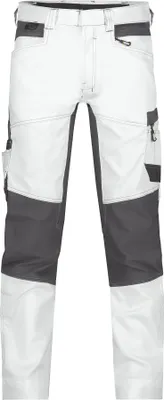 Productafbeelding van Dassy Stretch-verfbroek Helix PESCO41 201022, maat 67-STANDARD, wit/anthracietgrijs