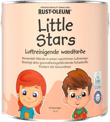 Produktbild von Wandfarbe Little Stars Kürbiswagen orange 2,5 L
