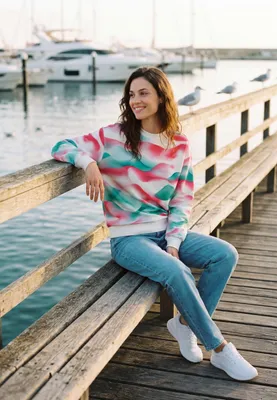 Produktbild von salzhaut Damen Pullover AKSCHEN M, KI-generiertes Bild