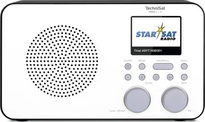 Obrázek produktu pro TechniSat VIOLA 2 C IR, Internet, Analogový a digitální, DAB+, FM, 87,5 - 108 MHz, 174 - 240 MHz, 3 W