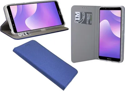 Immagine prodotto di Honor 7C Custodia per cellulare Custodia Flip per smartphone Blu