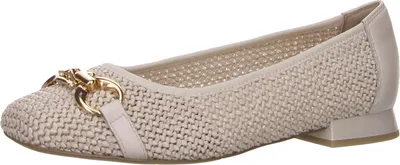 Produktbild von Caprice Ballerina in weiss/weiss kombi, Gr. 42