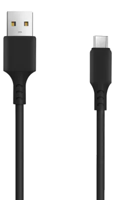 Image de Câble USB extra-long Setty pour recharger les téléphones portables – Micro-USB, 3 m, 2 A, noir