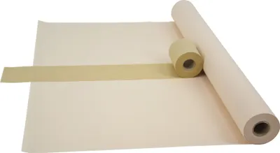 Produktbild von Sensalux Kombi-Set 1 Tischdeckenrolle 1m x 25m creme + Tischläufer 15cm beige
