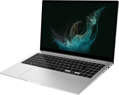 Produktbild von Samsung Galaxy Book2 (NP750XED-KC3DE) 39,6 cm (15,6") Full HD notebook, procesor Intel Core i5 1235U, 8 GB RAM, 256 GB SSD, WIndows 11 Home, QWERTZ Silber
