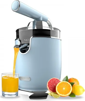 Produktbild von Cecotec Elektrische Arm-Entsafter Xqueeze RetroJuice 1000 Blue