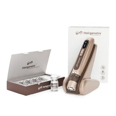 Immagine prodotto di Set per mesoterapia capillare domiciliare - Meso-Pen & 5x siero PDRN - Hairgenetix