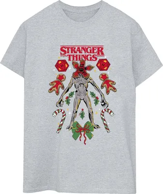 Produktbild von Netflix - "Stranger Things" T-Shirt für Damen BI44218 (3XL) (Grau)