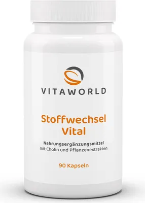 Produktbild von Stoffwechsel Vital Kapseln 90 St