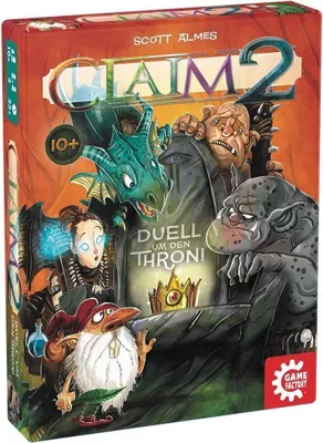 Zdjęcie produktu dla Game Factory Claim 2, Gra karciana, Słowo, 10 lat(a), 25 min