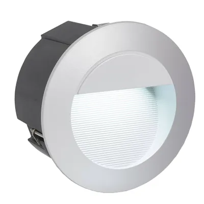 Produktbild von EGLO ZIMBA-LED, Außenspotbeleuchtung, Silber, Aluminium-Guss, IP65, II, Silber