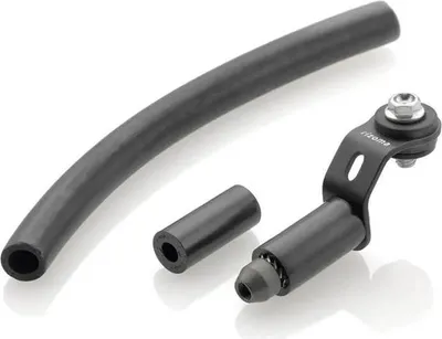 Produktbild von Rizoma Ct453 Plate/tube/screws Bremsflüssigkeitsbehälterhalter Schwarz  Schwarz One Size
