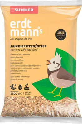 Produktbild von Erdtmanns Sommerstreufutter 2,5 kg im Flachbeutel
