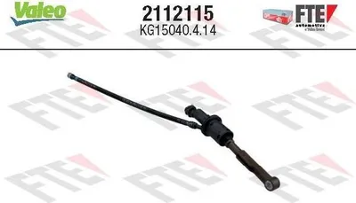 Produktbild von VALEO 2112115 Kupplungsgeberzylinder passend für PEUGEOT PARTNER Tepee 5008 (0U, 0E) 3008 (0U) PARTNER Kasten PARTNER Pritsche/Fahrgestell für CITROËN