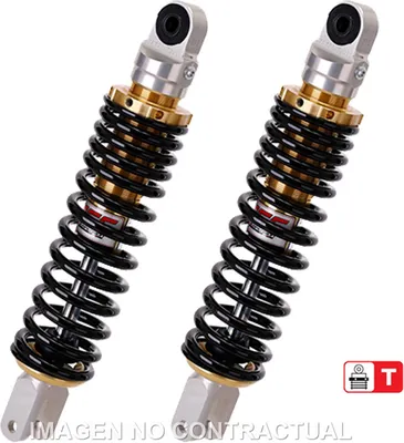 Produktbild von Federbein E302-Serie Stereo hinten passend für Kymco People 125/150 (99-03), passend für Yamaha Nuovo 135 TE302-300T-02AL-38