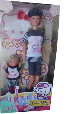 Produktbild von Simba 105736204 Steffi Love Tourists Friends Paris Ankleidepuppe Hello Kitty