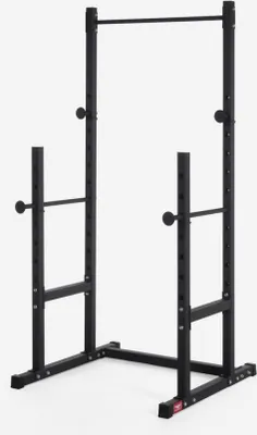 Image de Support réglable pour haltères longs avec barre de traction Cross-Training Stavas