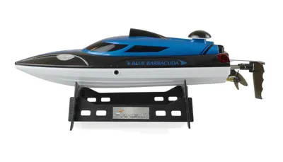 Immagine prodotto di Amewi RC Boot Blue Barracuda Li-Ion Akku 1100mAh/14+