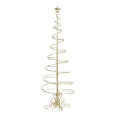 Produktbild von Goodwill Weihnachtsbaum-Display für Weihnachtshänger Gold H 180 cm
