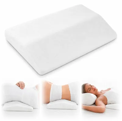 Immagine prodotto di Cuscino lombare in memory foam, 60 x 30 cm, per letto e divano