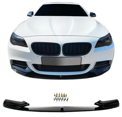 Produktbild von Spoilerlippe Lippe Frontspoiler schwarz glänzend für BMW 5er F10 F11 mit M-Paket