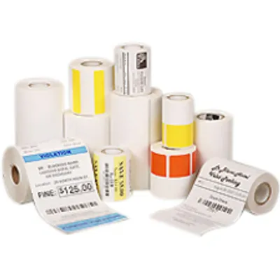 Produktbild von ZEBRA Thermoetiketten 57x32mm perman 8xRollen,Z-Perform,1000D,weiss