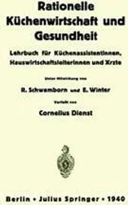 Obrázok produktu pre Rationelle Küchenwirtschaft und Gesundheit