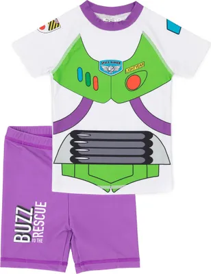 Produktbild von Buzz Lightyear - Schwimm-Set für Jungen NS6837 (110) (Weiß/Grün/Violett)