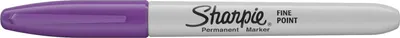 Zdjęcie produktu dla Sharpie Fine Point, Końcówka cienka, Fioletowy, Wielobarwny, Drobny, AP, Metal, Papier, Plastik